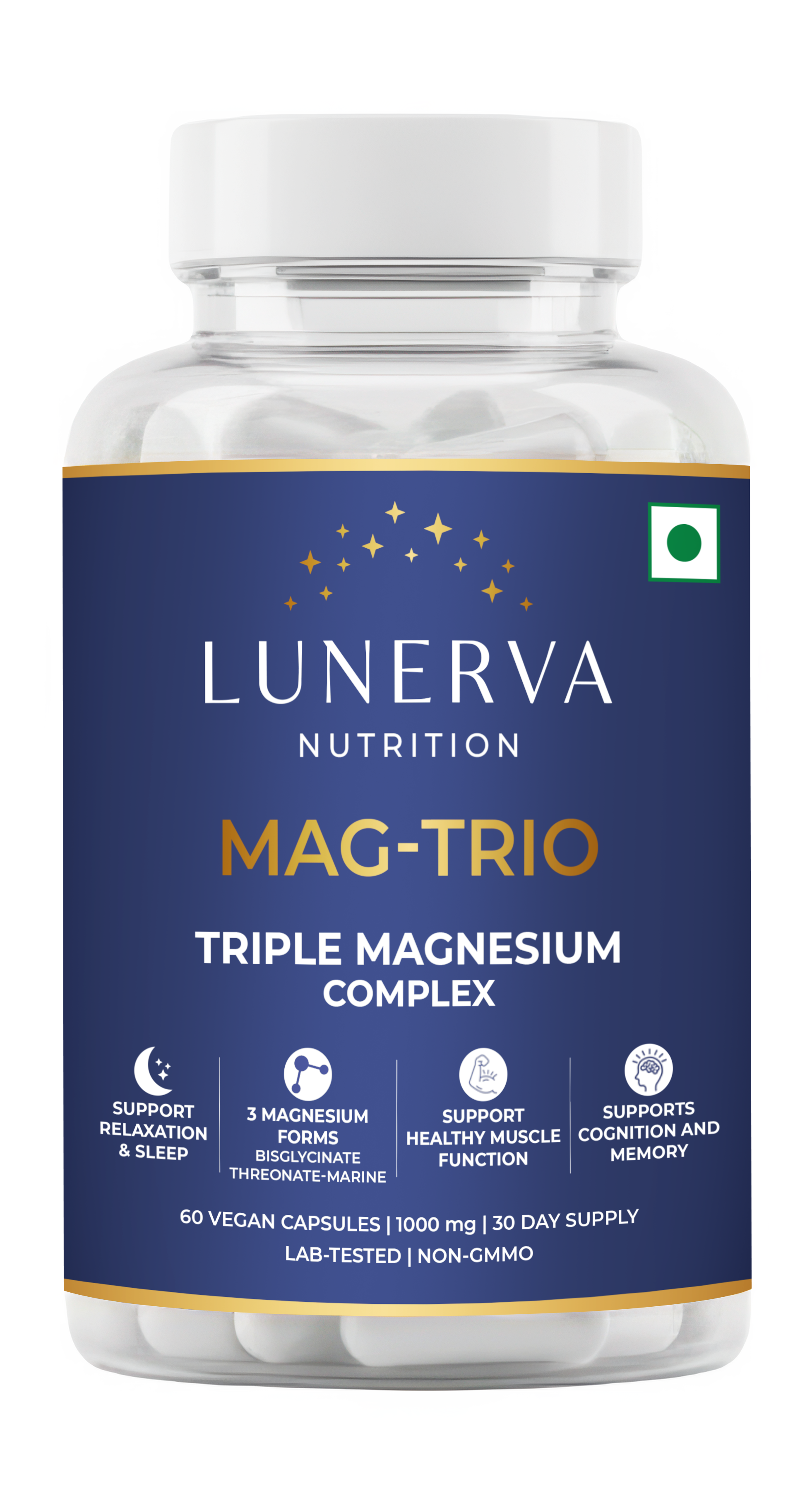 Mag-Trio Triple Magnesium Bottle